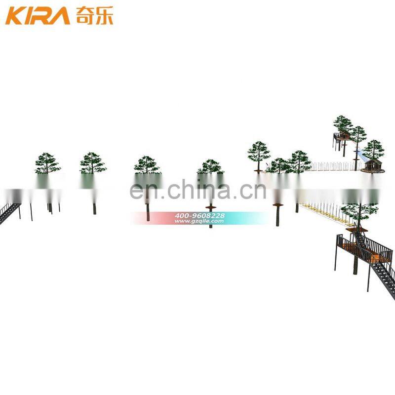 Adventure Park Equipment Tree Top Ropes Course