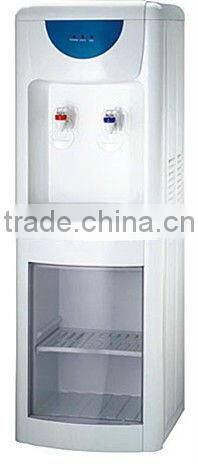 floor standing compressor cooling hot and cold water dispensor