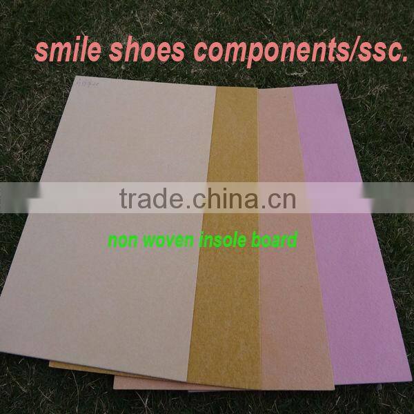 China Cheap nonwoven( cellulose) insole board for shoes insole
