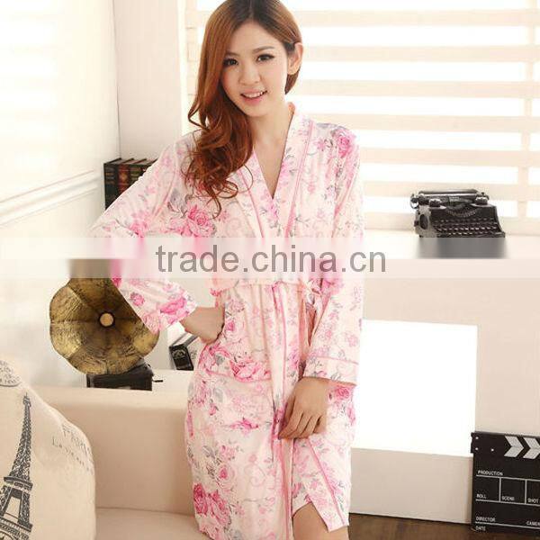 2014 Fashion women 100% cotton sexy adult onesie for ladies sleepwear