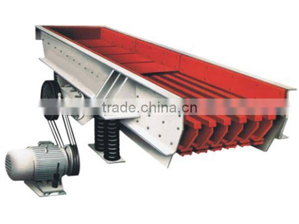 mining motor vibrating hopper feeder machine for iron ore