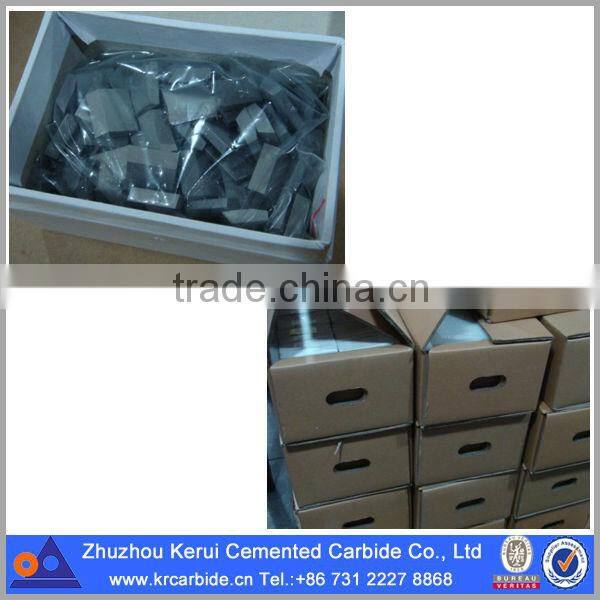 02231 tungsten carbide brazed insert for stone cutting