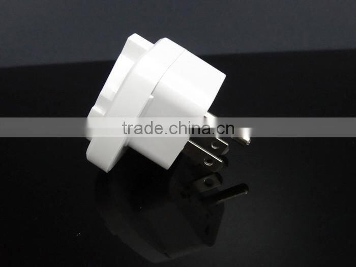 CE Certified European Schuko Germany to USA Plug Adapters