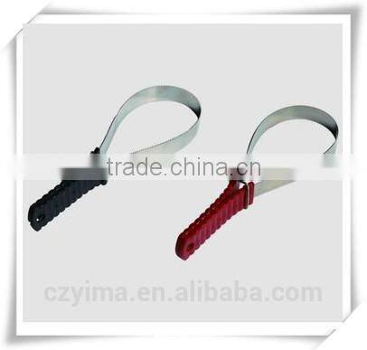 Long steel sweat scraper with blade/horse grooming product