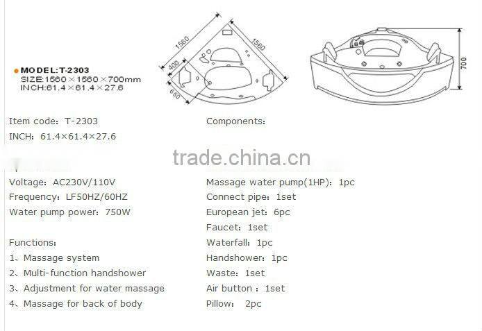 bathtub sizes