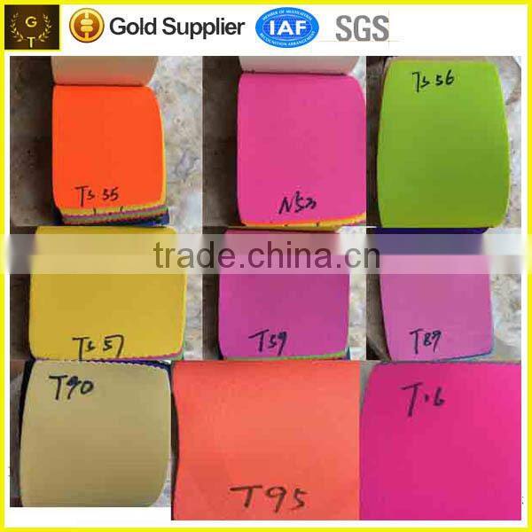 Top quality promotion neoprene sheet 100 colors in stock wholesale