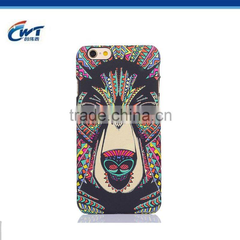 Graphic luminous mobile phone cover 3d for i phone6 plus phone case tpu pc