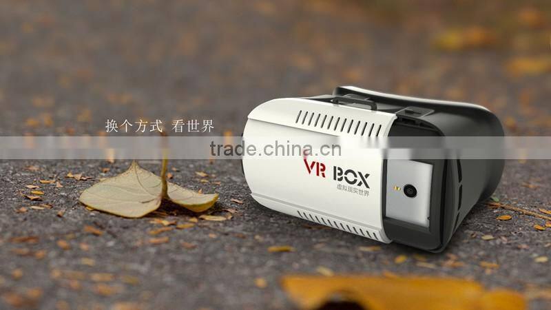 Hot selling Virtual Reality VR headset VR PRO BOX 3D glasses for smart Mobile phone