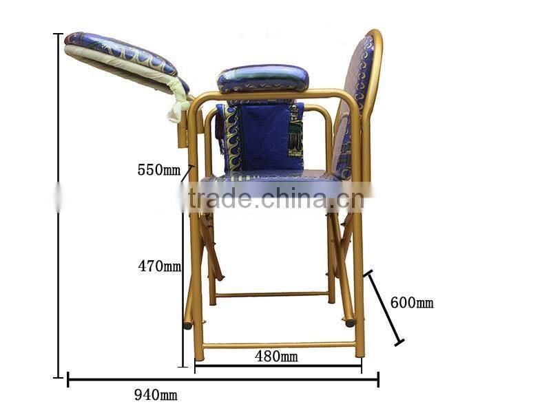 Foshan knock down muslim prayer chair,church chair for sale