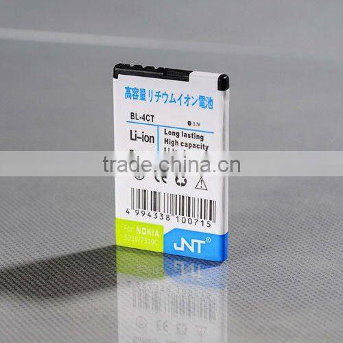 Lithium phone battery BL-4CT for Nokia rechargeable external battery charger mobile phone