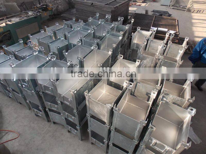 warehouse ZINC PLATED metal case