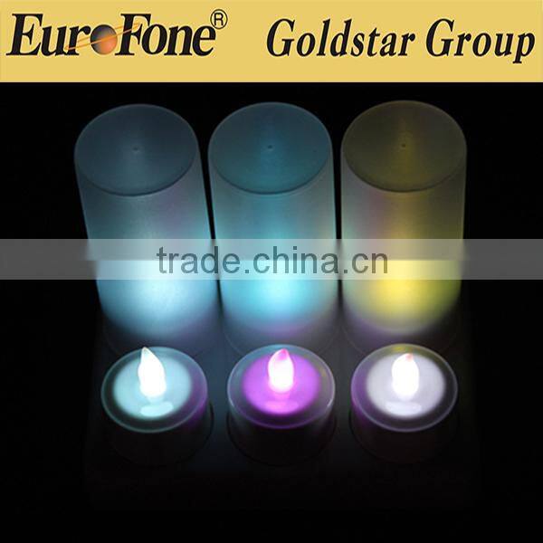 2016 hot sale LED rechargeble candles for wedding decoration