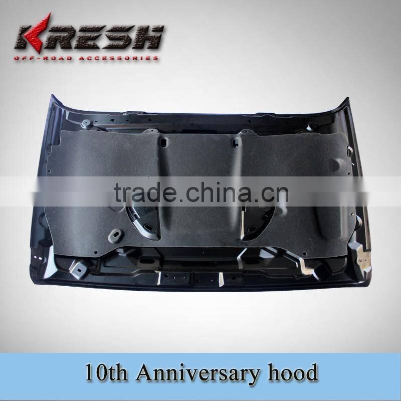 Multifarious hood for wrangler jk, 10th annversary hood, wrangler avenger hood, trasformers hood