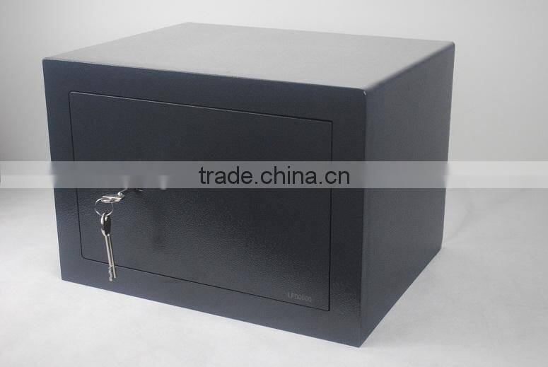 2014 Latest Cheap mechanical two key security safe box