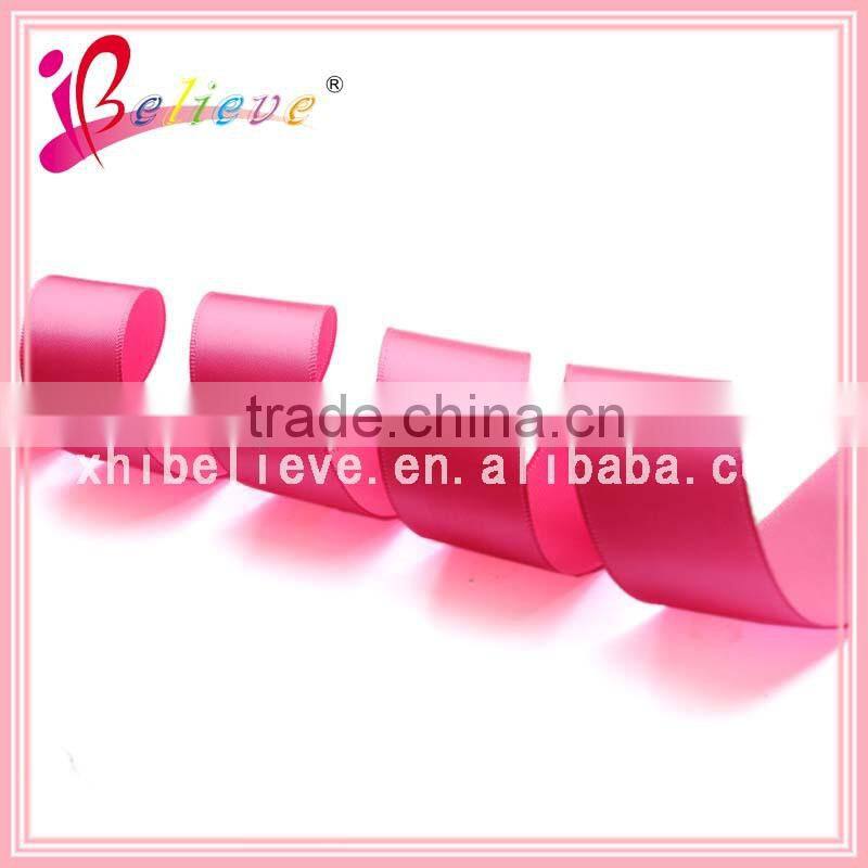 Yiwu market high quality polyester satin ribbon, ribbon and bows jewelry