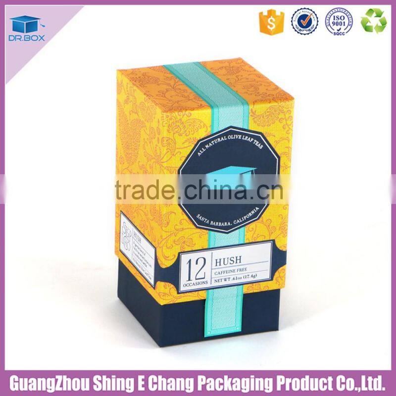Manufacturer high end Chinese tea gift box with your logo