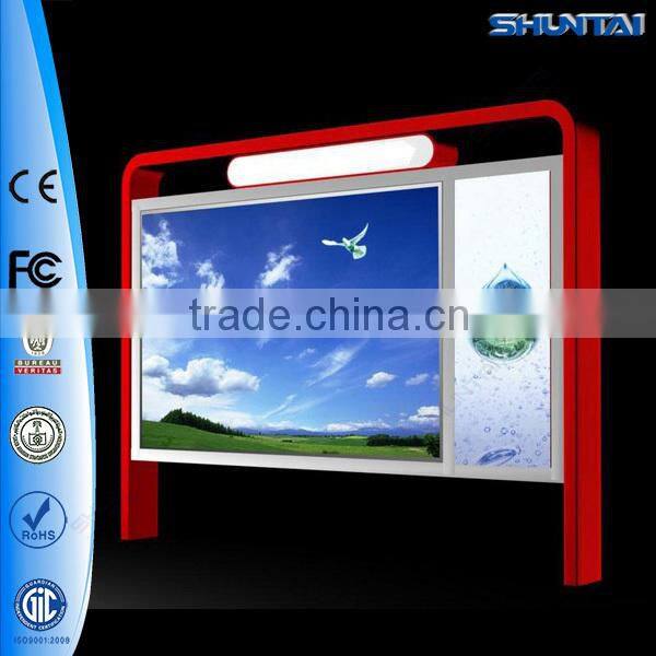 double sided advertising outdoor light box signs scrolling