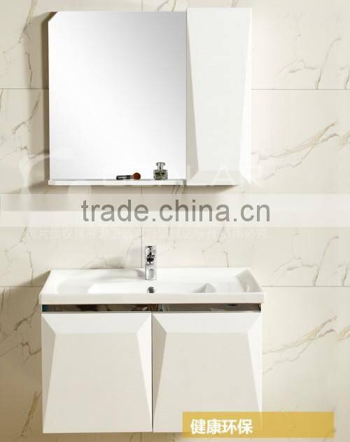GV-04 32 inch floor mounted classic wooden hotel bathroom vanity