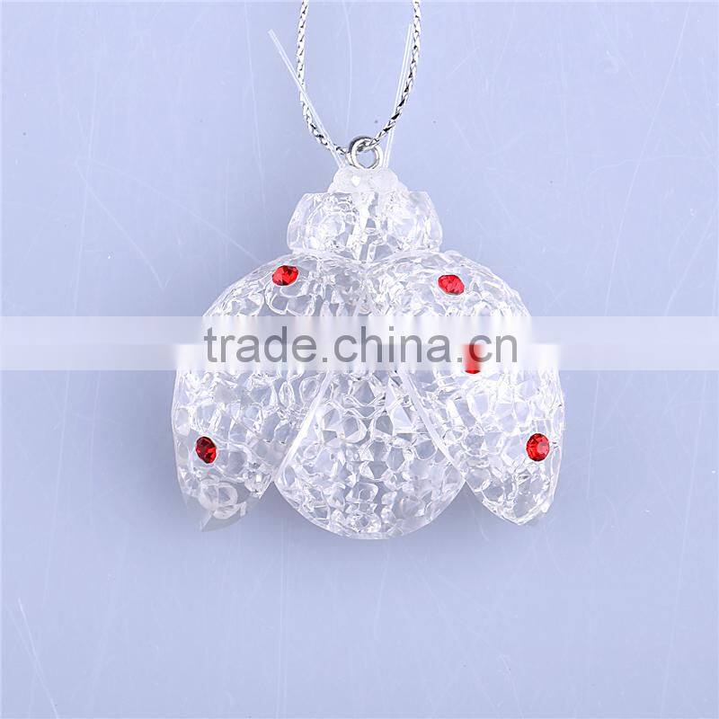Small Size Ladybug with Opening Wings Ornament 01501013 new style indoor decoration