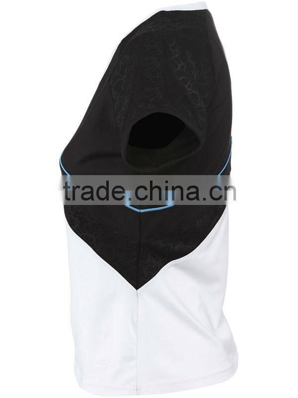 Hot Sales Sublimation Dry Fit Sportswear Tennis Shirt Jersey Wear Top