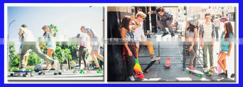 2016 new CEEN13613 approved Plastic Longboard Skateboard