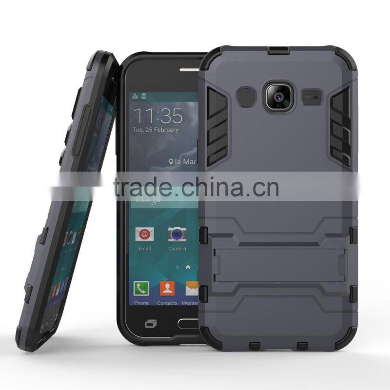 Fahsion Cool Phone holder Cover Case for J2 Mobile Phone Back Shell with stents MT-4787