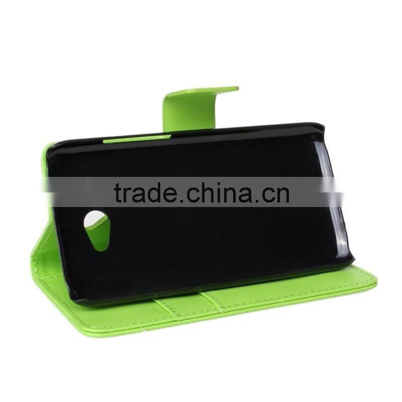 wholesale PU Leather Wallet Cover Stand Flip Case For HTC Desire 601
