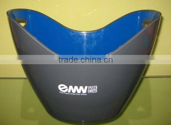 custom ice bucket beer wine plastic ice bucket