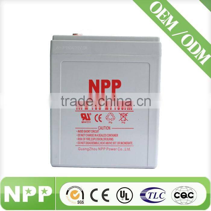 2v100ah valve regulated lead acid rechargeable battery for solar system