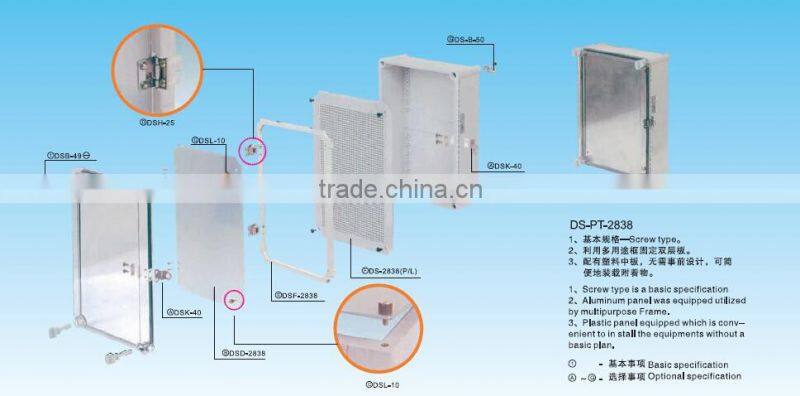 SAIP/SAIPWELL 400*300*300 IP66 Waterproof Project Enclosure High Quality Electronic Outdoor Metal Box