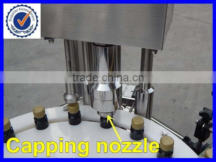 Free shipping PLC controlled autoamtic filling and sealing machine,bottle filler