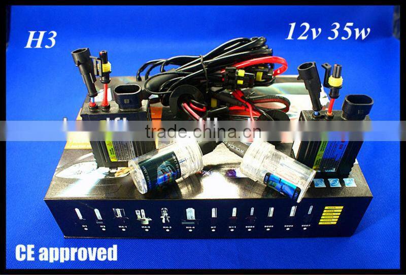 2013 Hottest Sale! Defeilang Real Factory HID xenon converse kit H3 super slim ballast high quality AC/DC 12V 24V 35W 55W