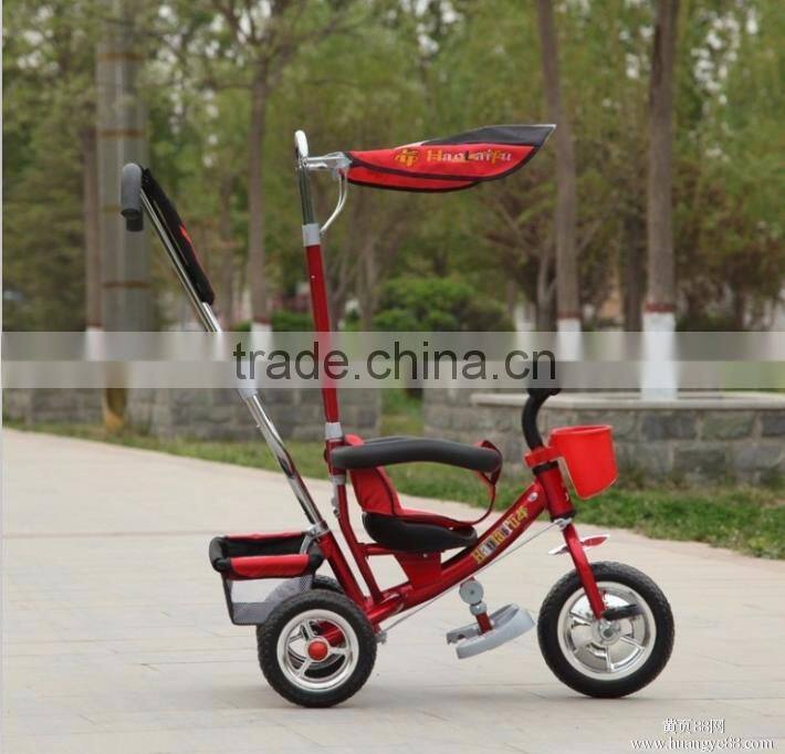 kids tricycle parts with back seat / kids double seat tricycle / plastic tricycle kids bike