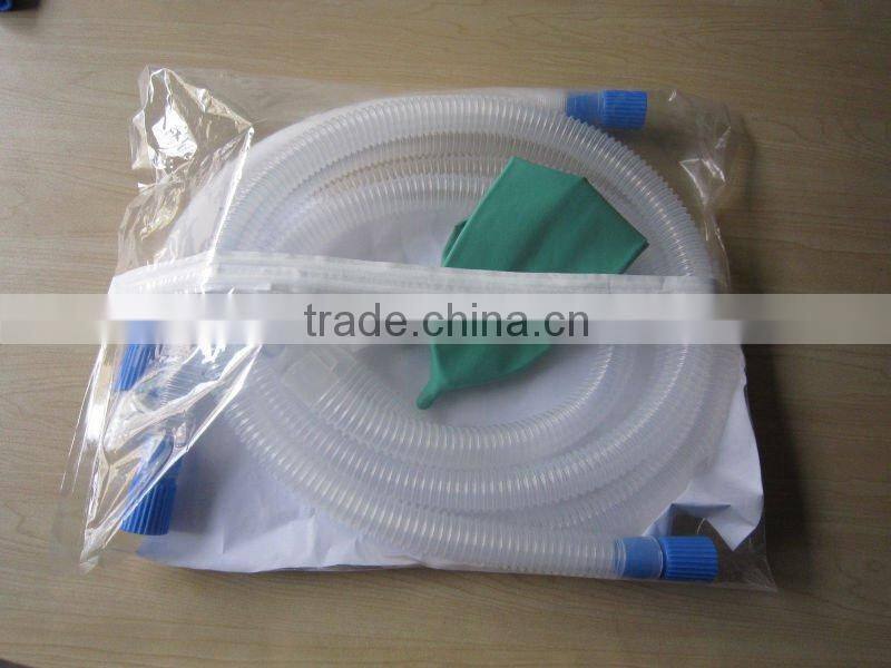 Ventilator and anesthesia machine breath tube