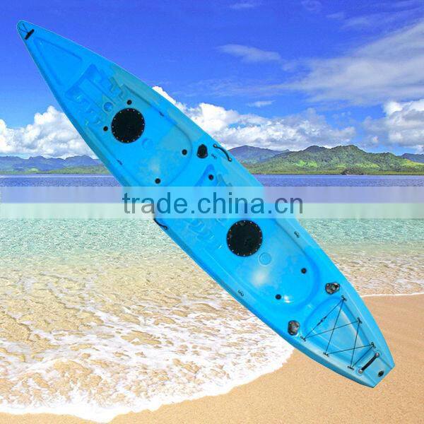 2016 new sea kayak with low price in china/sea kayak fishing/cheap plastic kayak