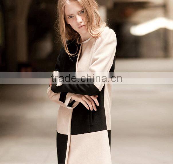 European designer high quality women fashion coats 2015
