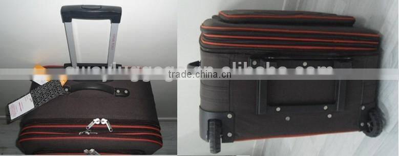 yiwu stock wheeled luggage set closeout 3pcs wheeled suitcase set