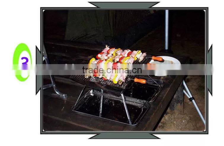 outdoor stainless steel BBQ fork