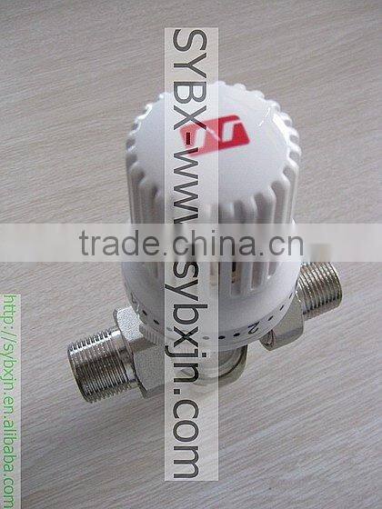 Brass 1/2" Automatic Thermostatic Radiator Valve(Straight valves)