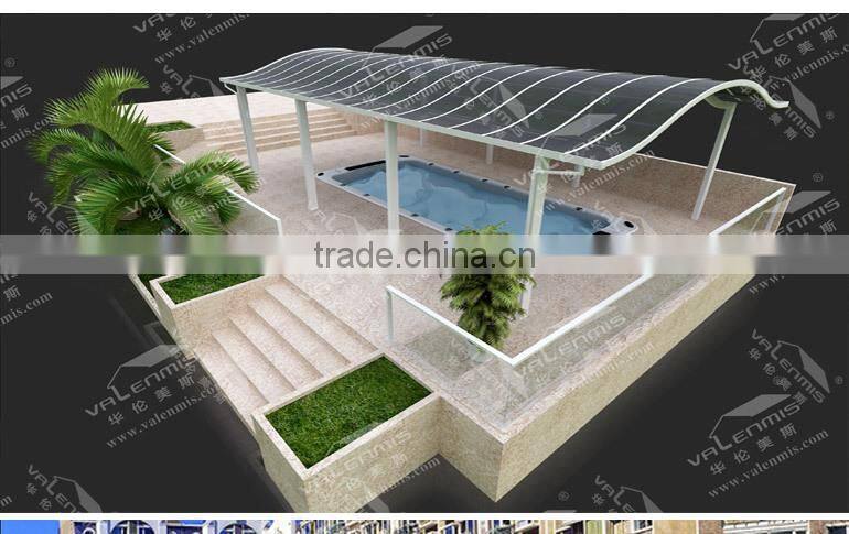5.5mx6.0m durable outdoor aluminum carport