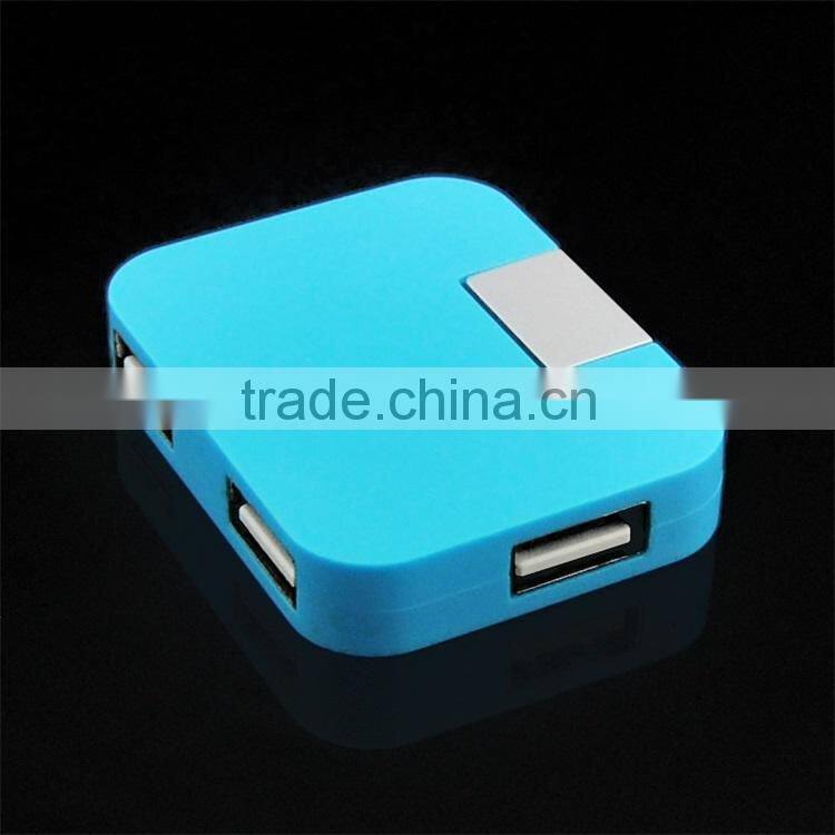 Computer square 4 port usb 2.0 hub