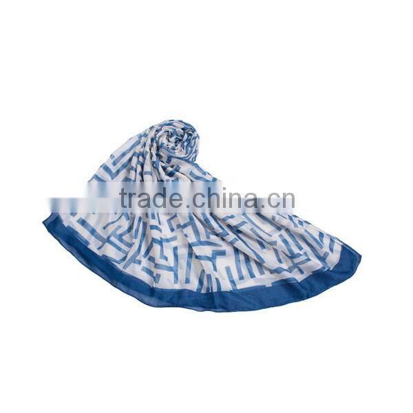 new Fashinable abstract aztec printed oblong scarf/