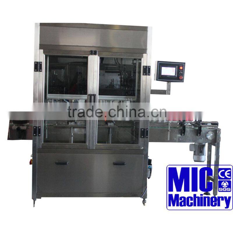 MICmachinery small bottle filling and capping machine manual plastic bottle capping machine plastic jar capping machine