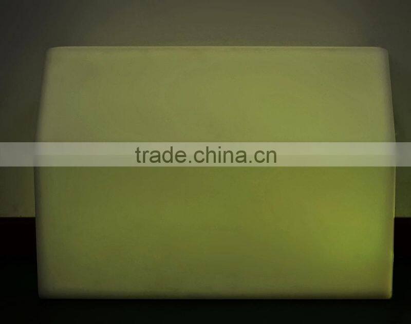 Colors LED light curbs for road side pavement