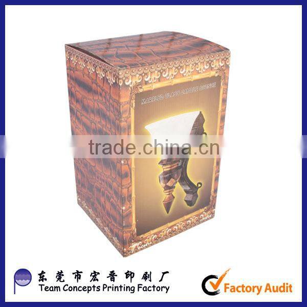 led light bulb box packaging design