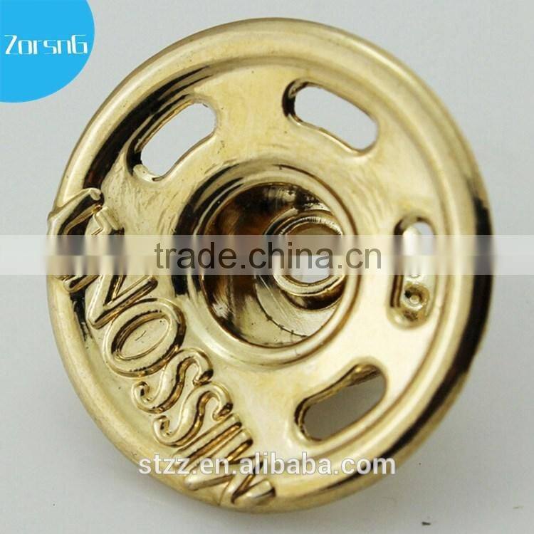 New style silver nickel free jeans button custom design nickel color buttons for jeans washable and hand press