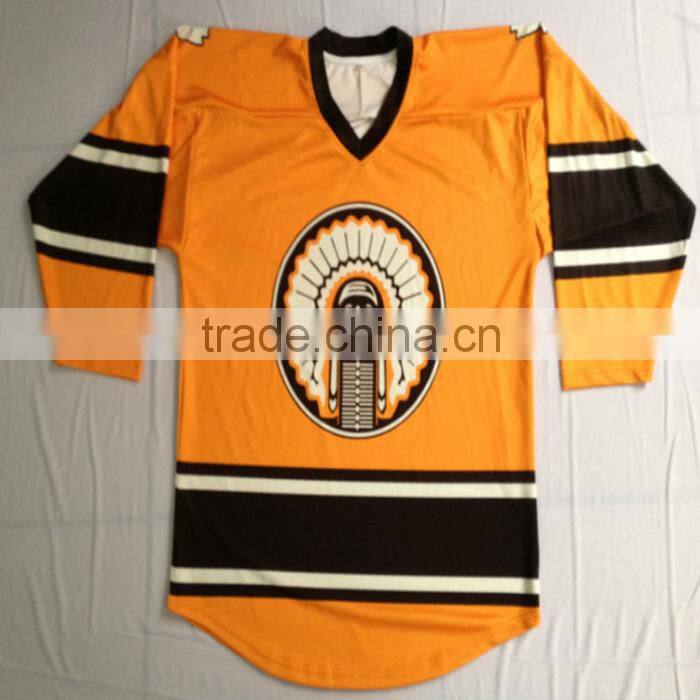 Custom sublimation anaheim ducks jersey