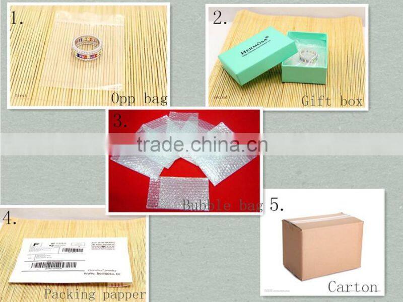 Retro Nature Dichroic Glass 925 Sterling Silver Big Stone Rings