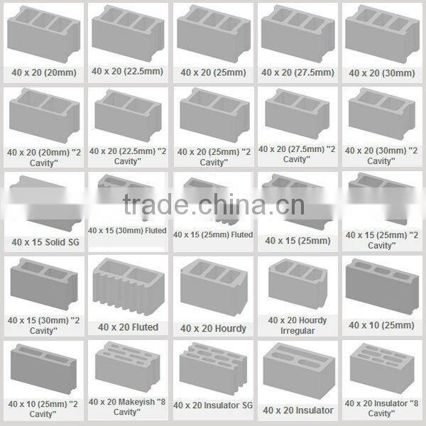 WT6-30 mobile cement brick equipment from China for small business