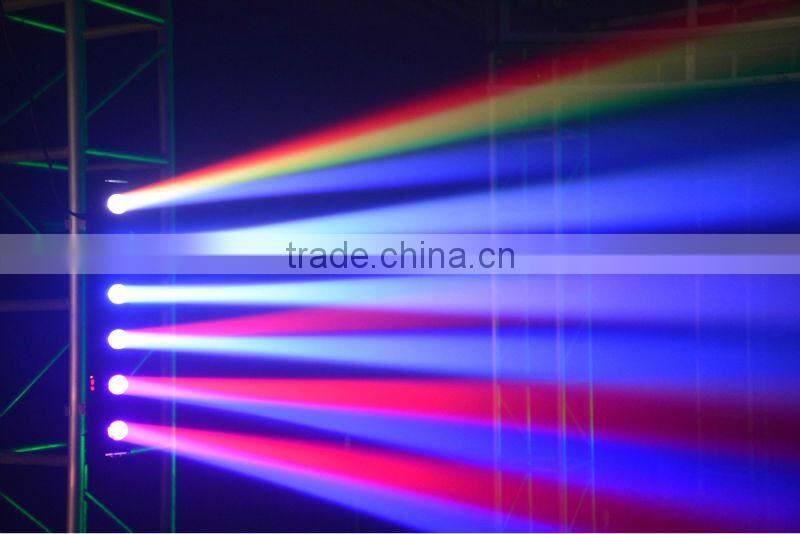 2014 new led efffect light 6x10w RGBW Cree beam light